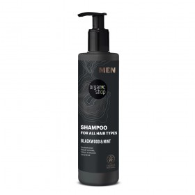 Sampon pentru toate tipurile de par Organic Shop Blackwood and Mint 280 ml
